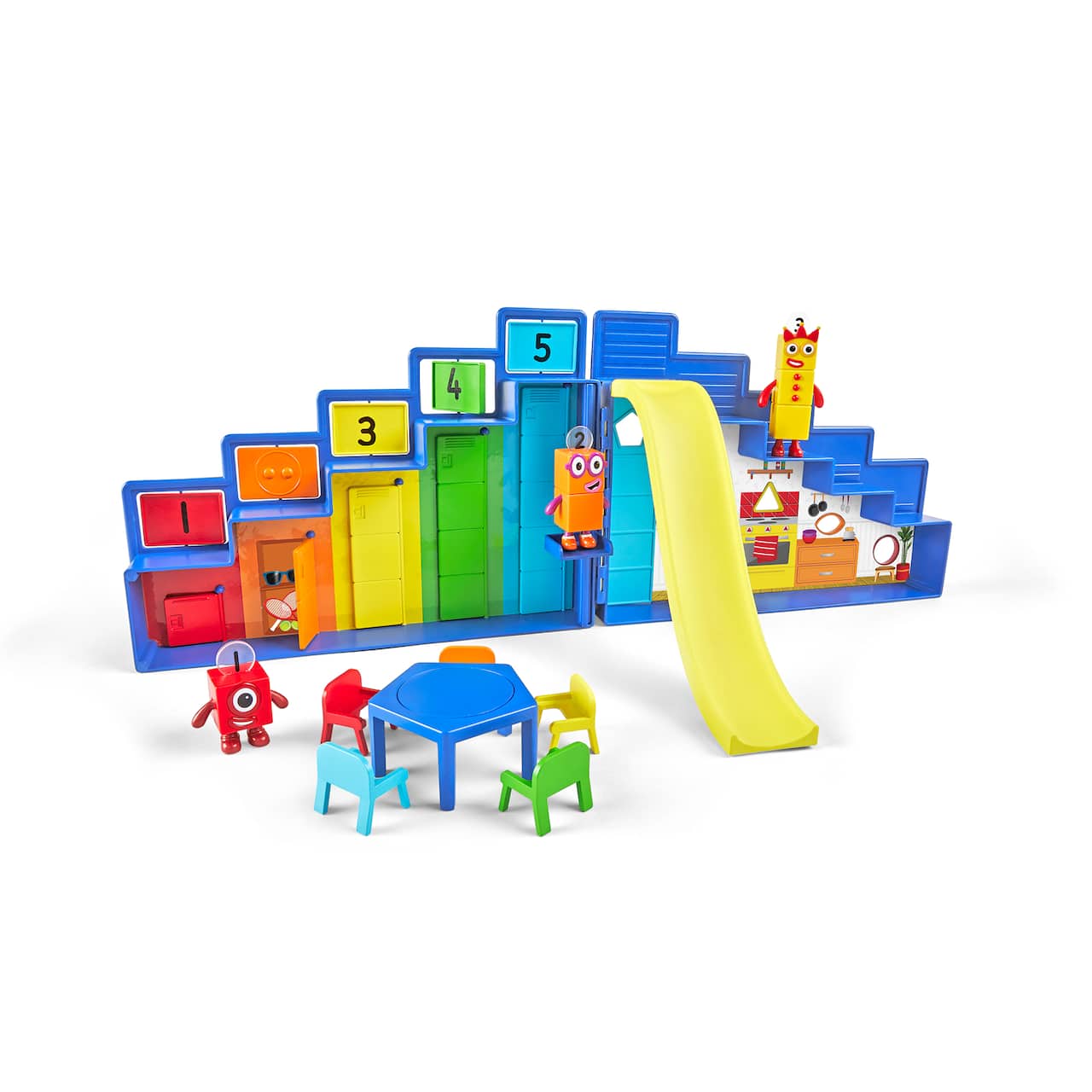 hand2mind Numberblocks® Step Squad Mission Headquarters Playhouse Set